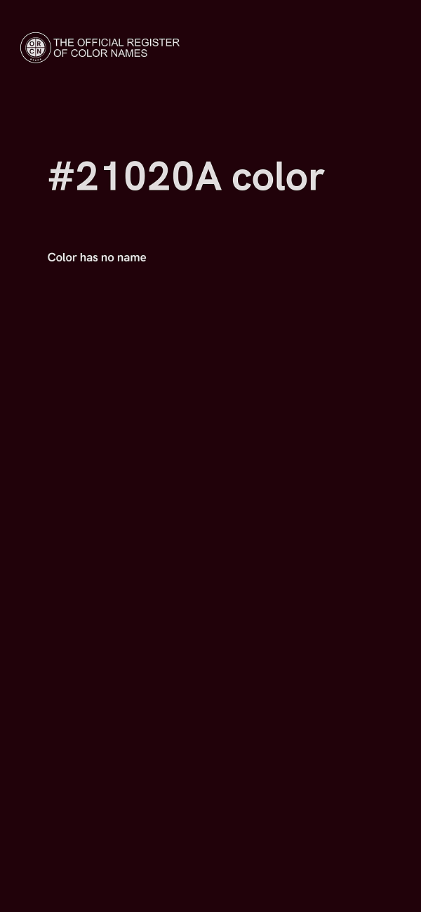#21020A color image