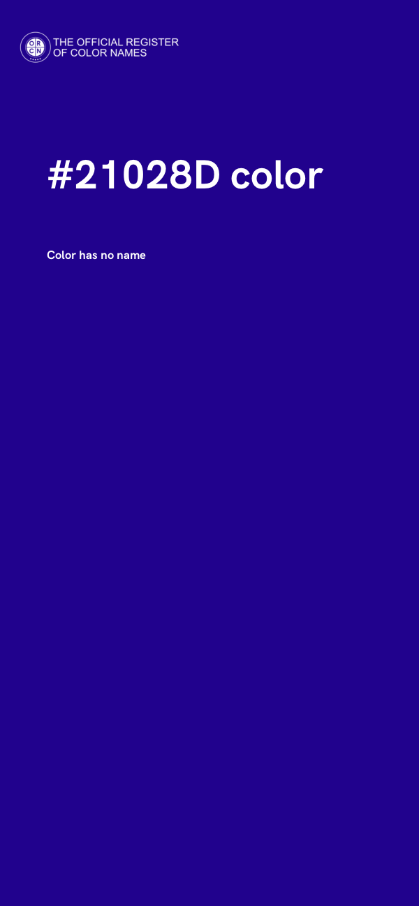 #21028D color image