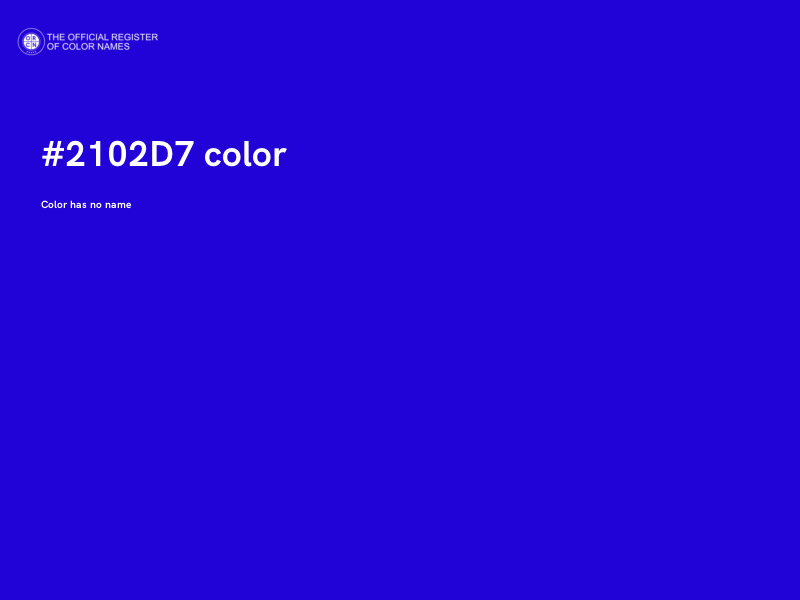 #2102D7 color image
