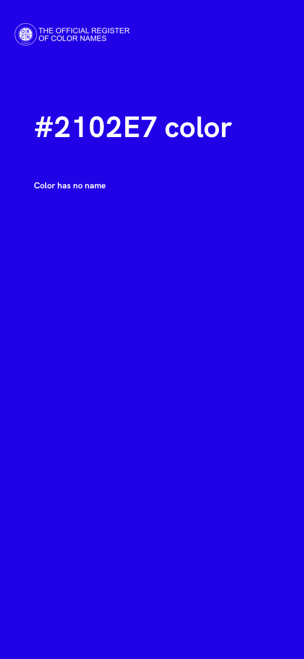 #2102E7 color image
