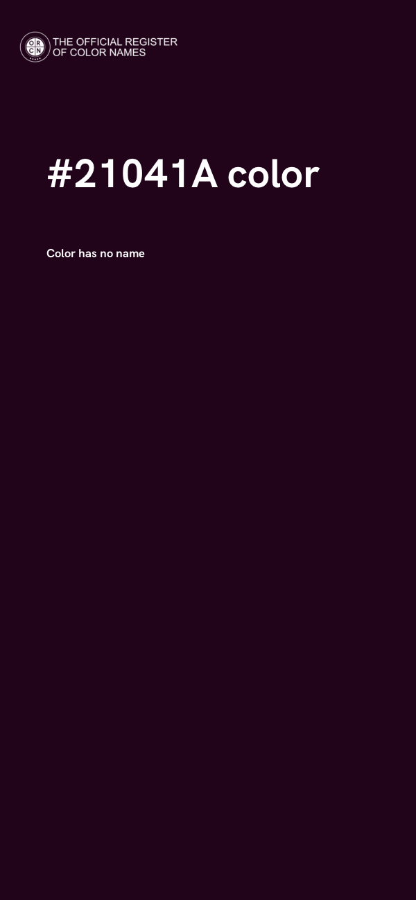 #21041A color image