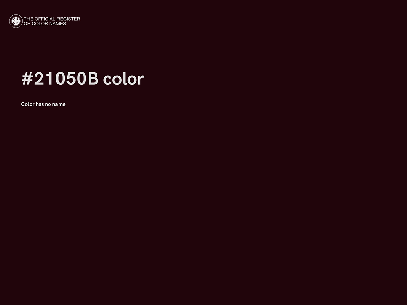 #21050B color image