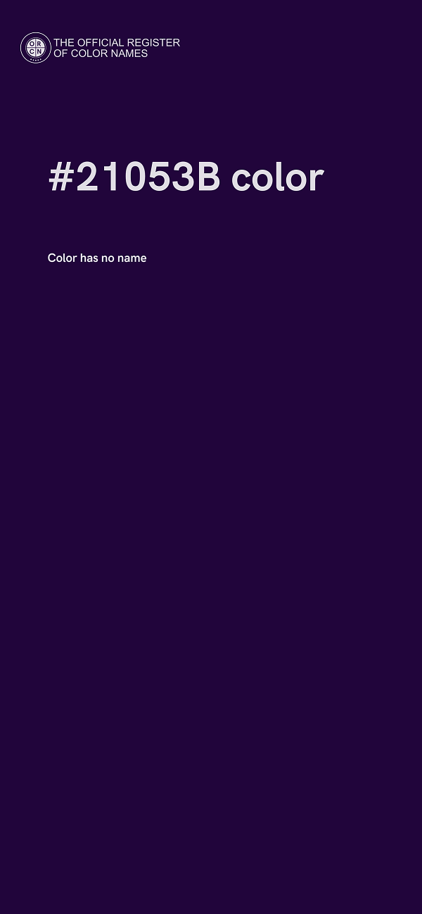 #21053B color image