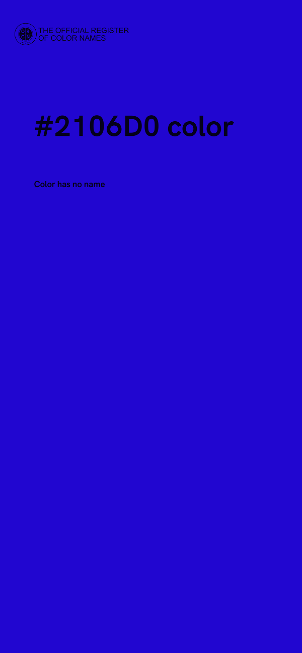 #2106D0 color image