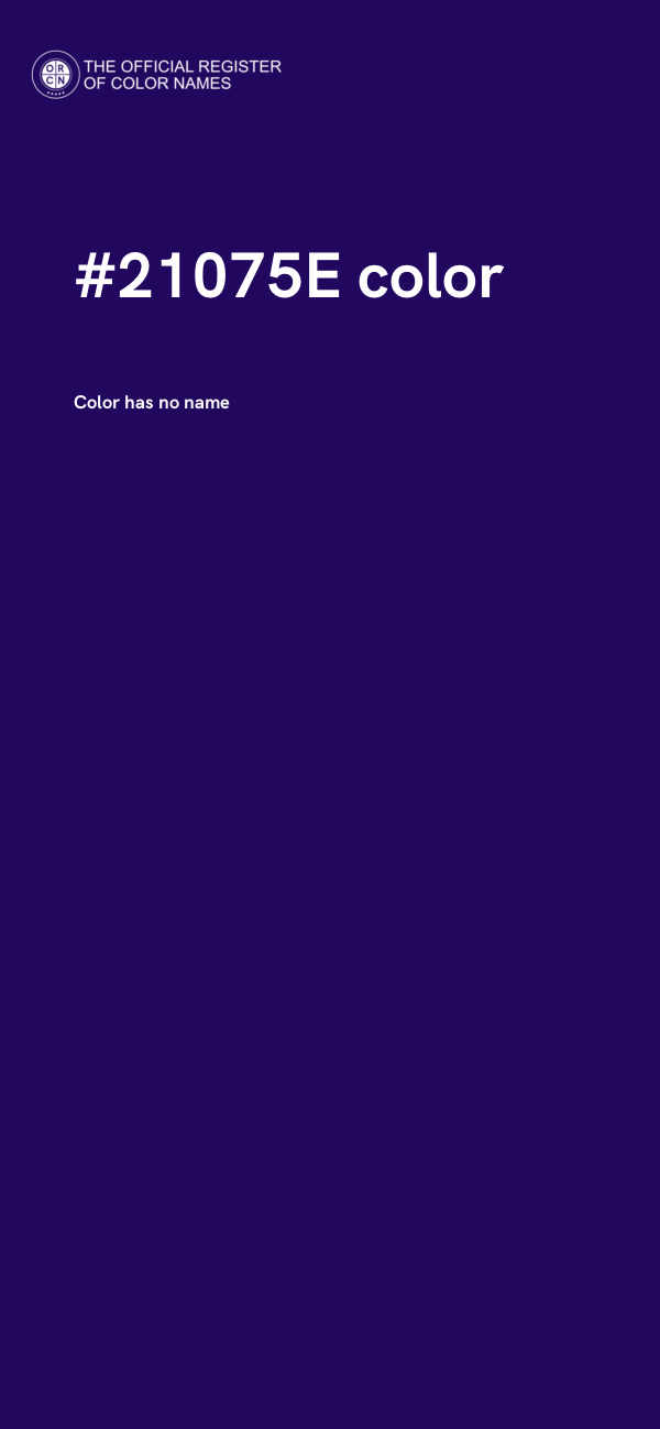 #21075E color image