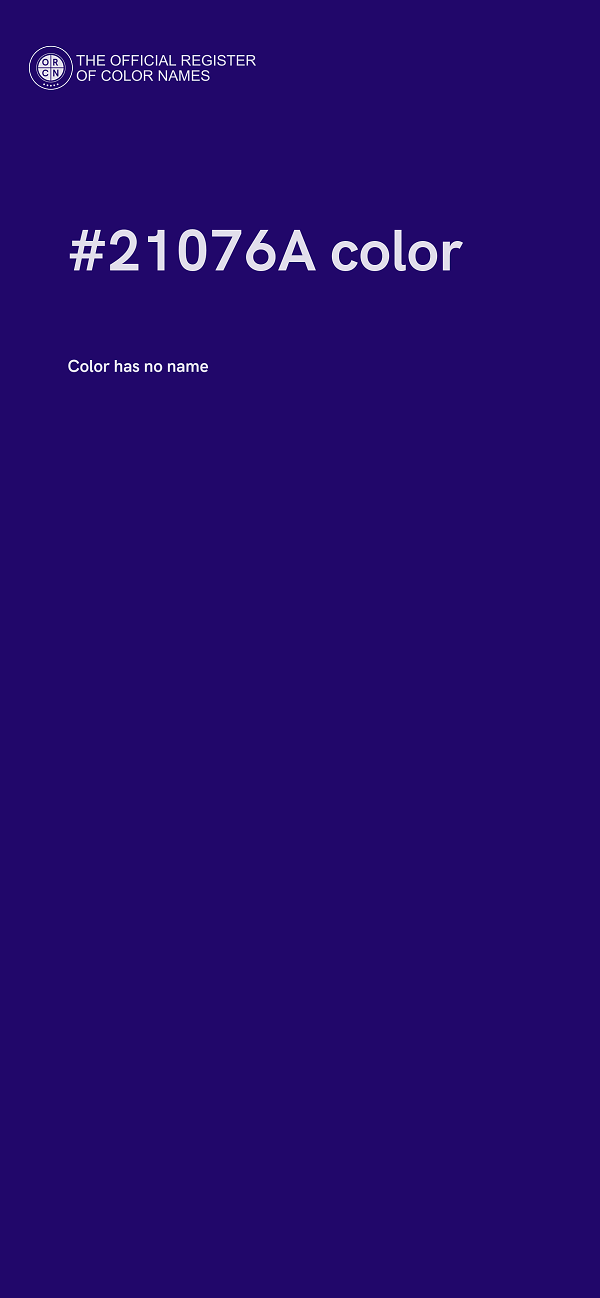 #21076A color image