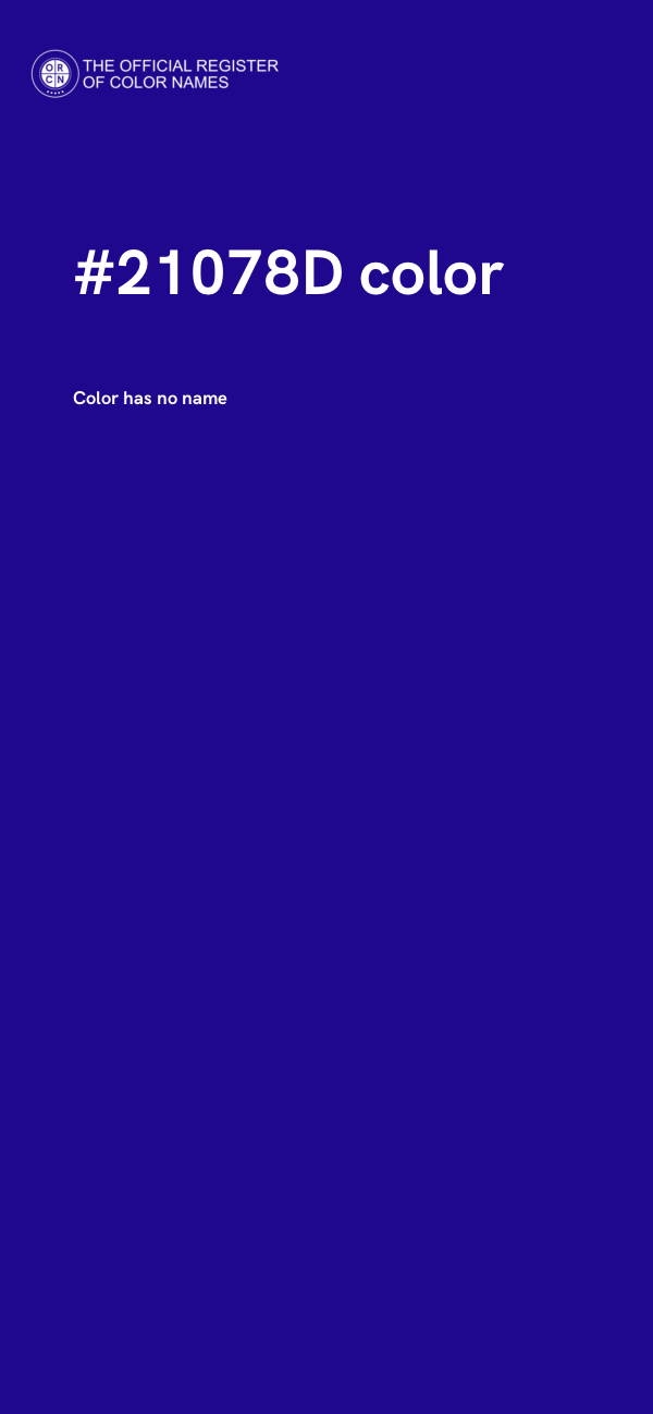 #21078D color image