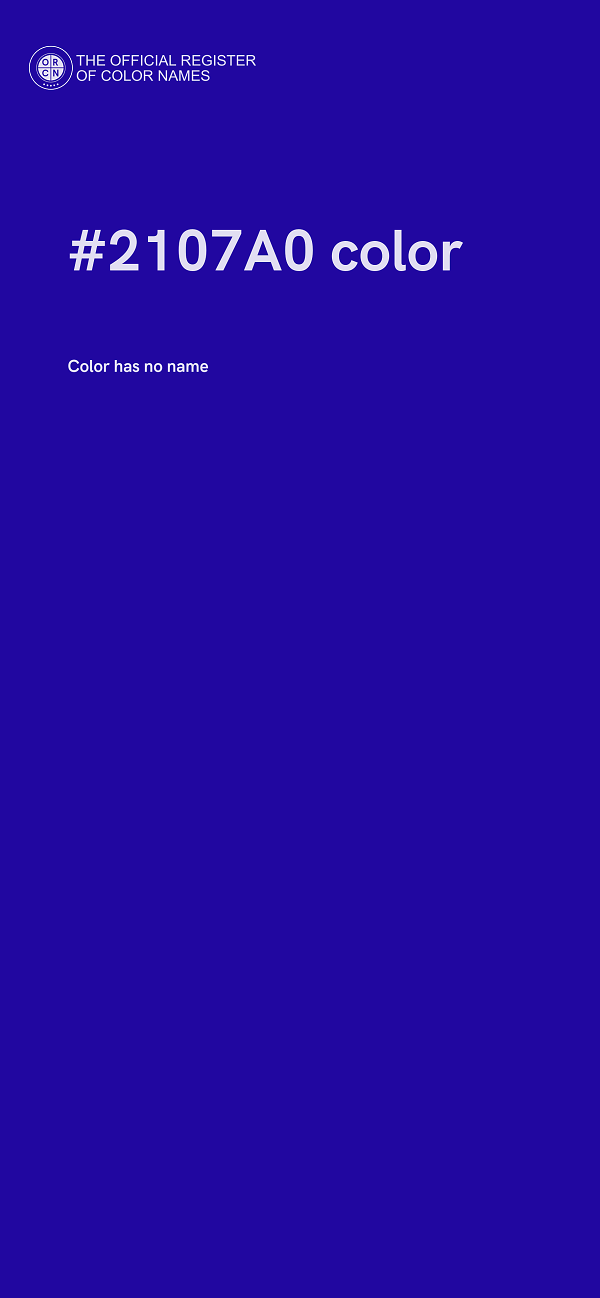 #2107A0 color image