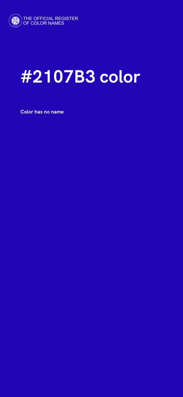 #2107B3 color image