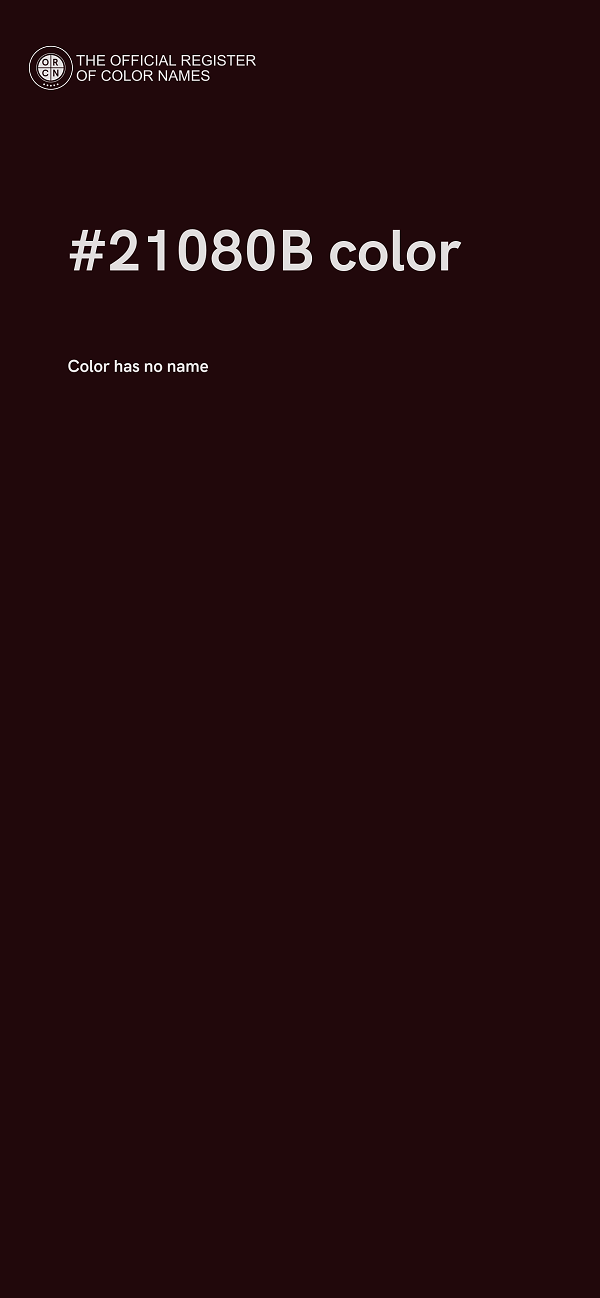 #21080B color image
