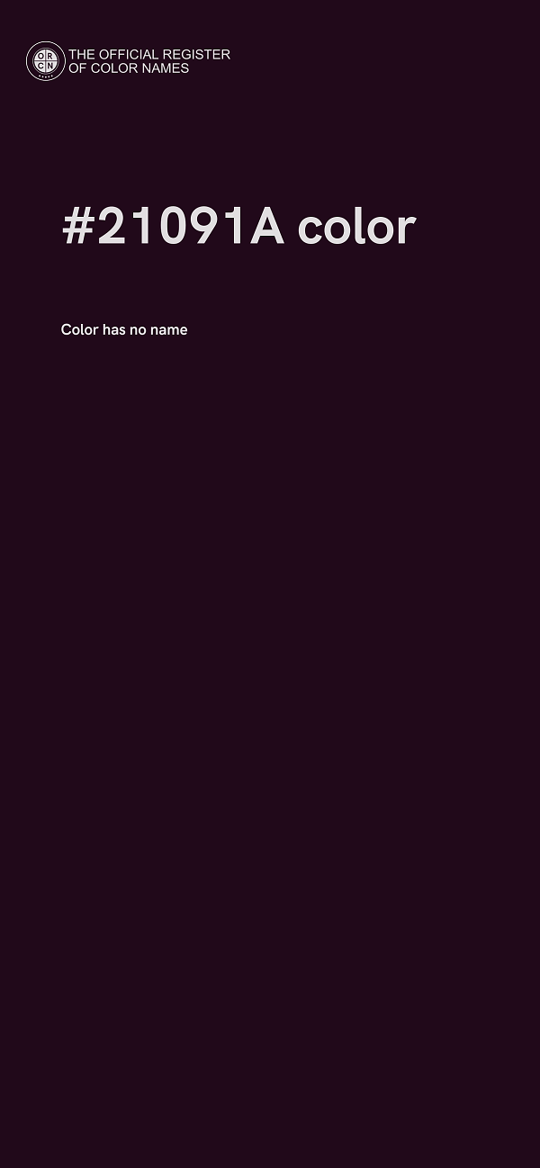 #21091A color image