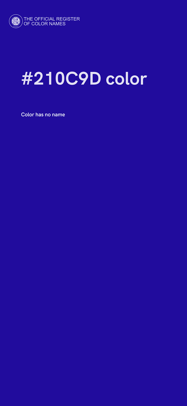 #210C9D color image