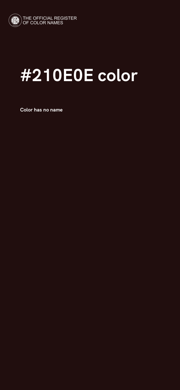 #210E0E color image
