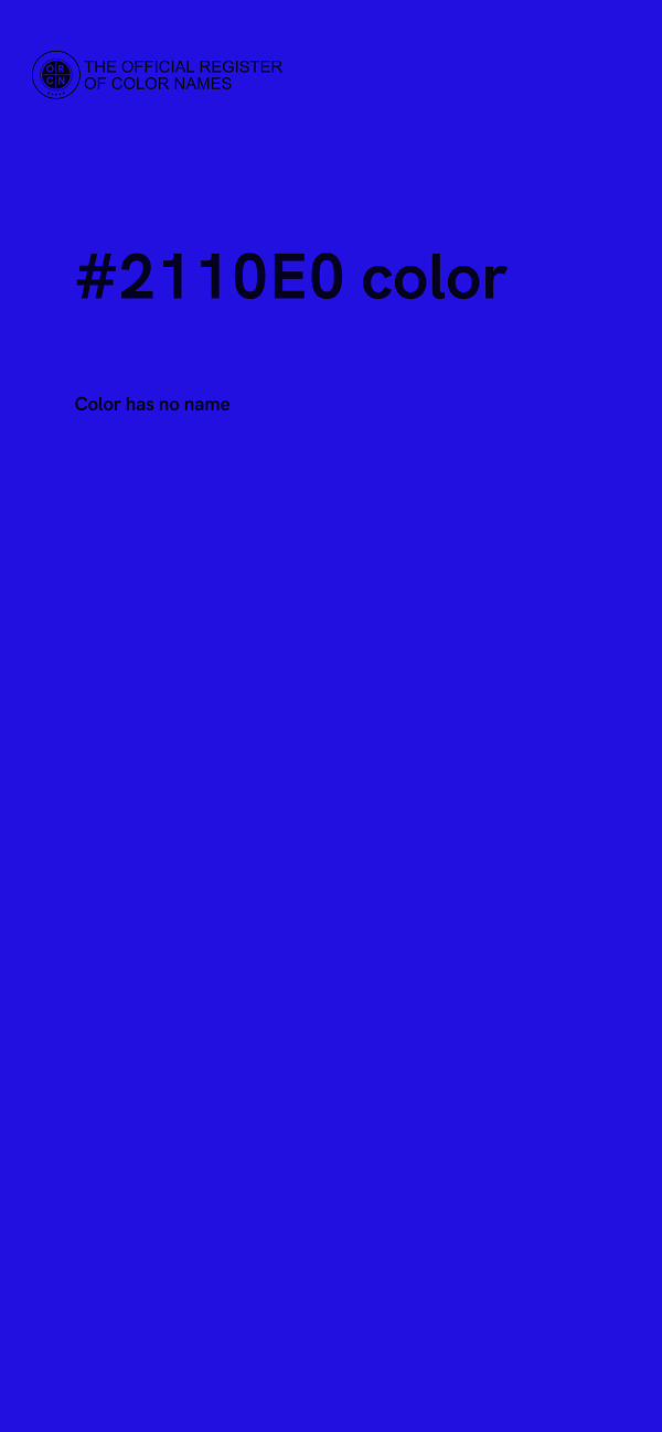 #2110E0 color image