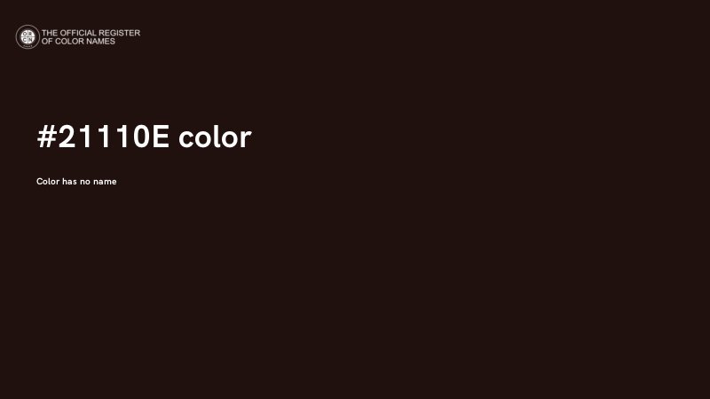 #21110E color image