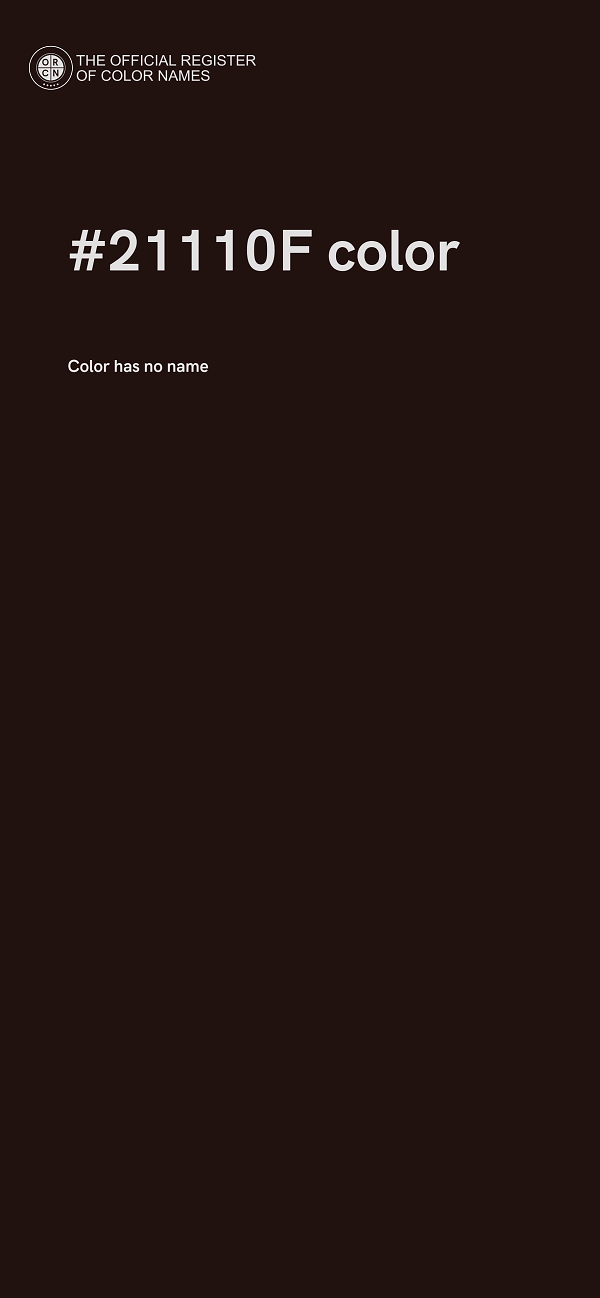 #21110F color image