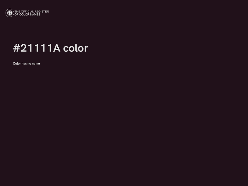 #21111A color image