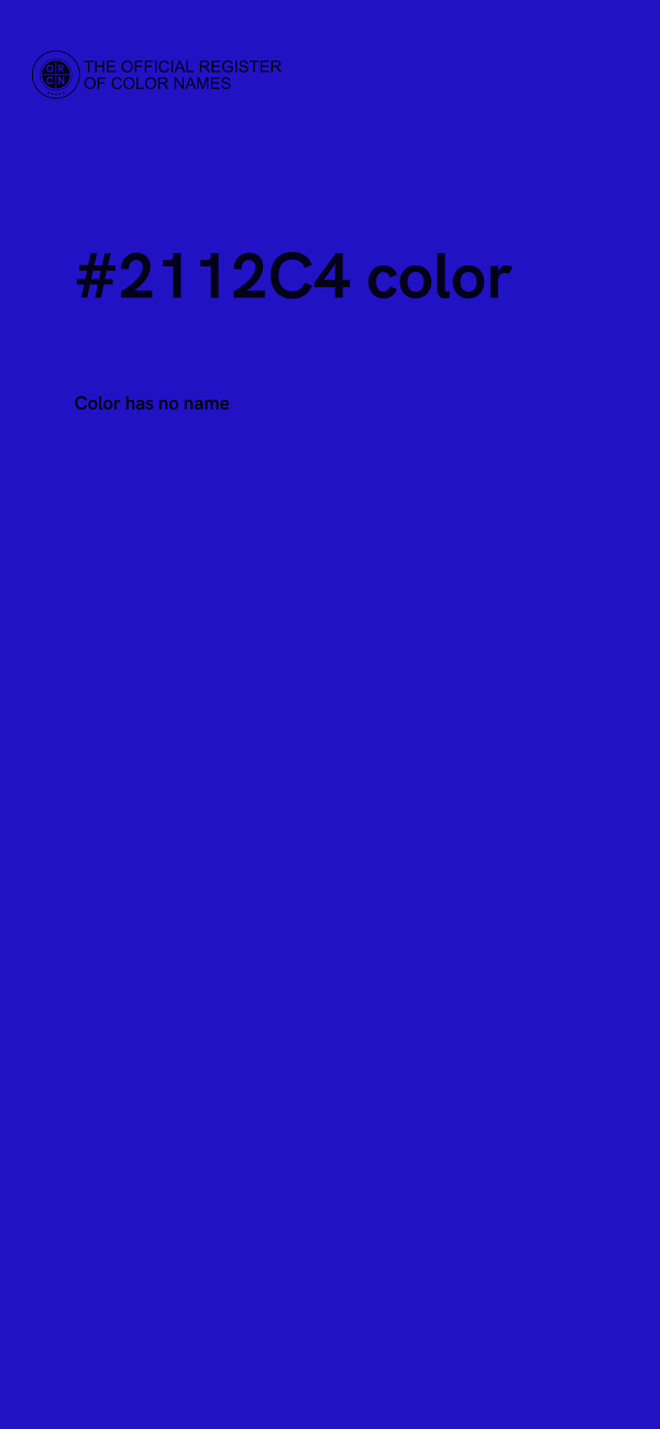 #2112C4 color image