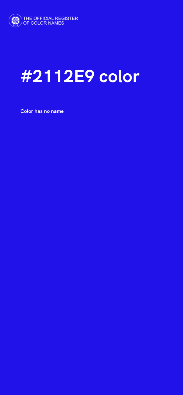 #2112E9 color image