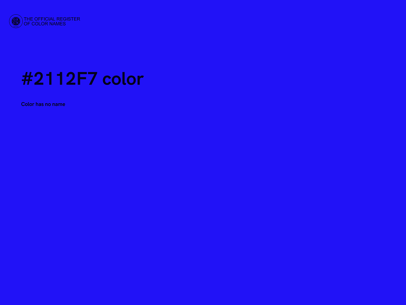 #2112F7 color image