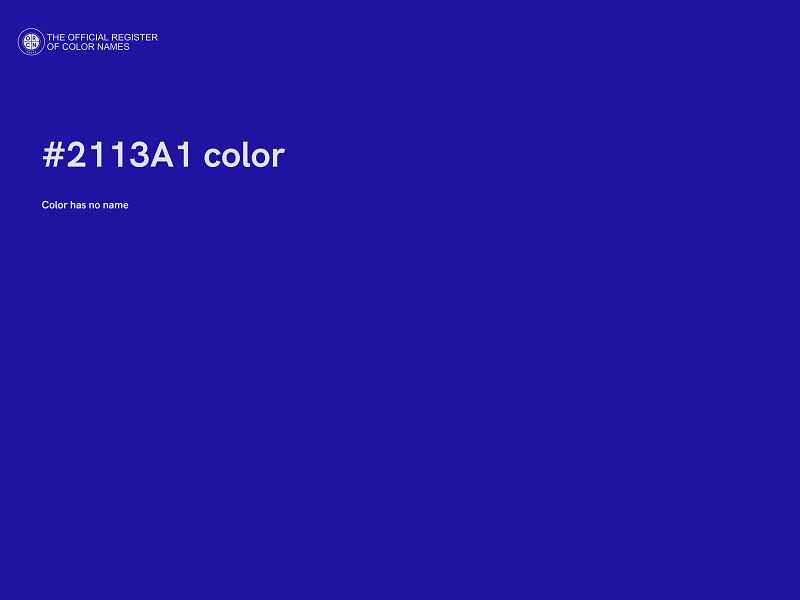 #2113A1 color image