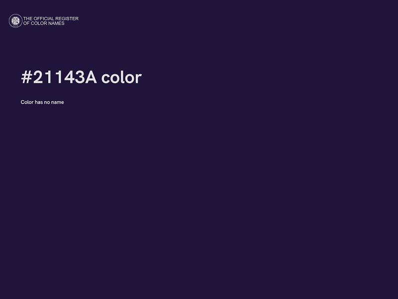 #21143A color image