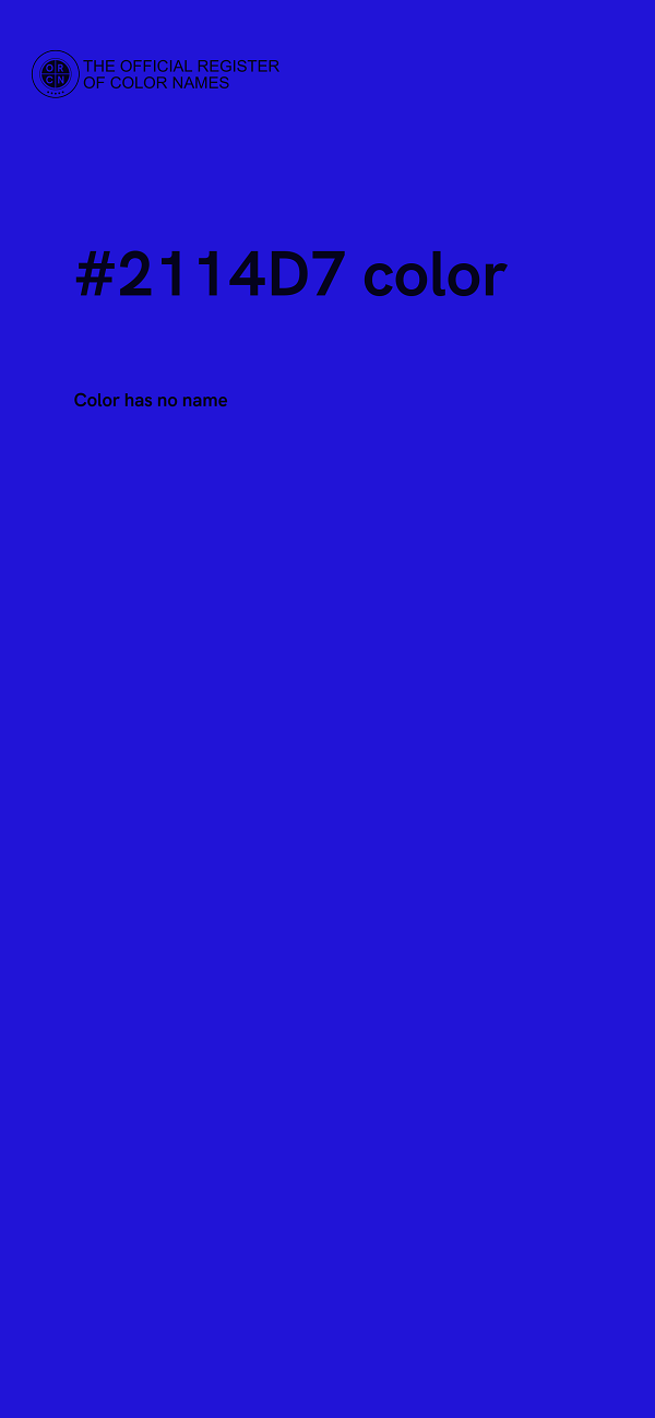 #2114D7 color image