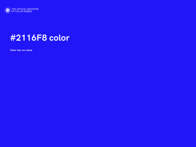 #2116F8 color image