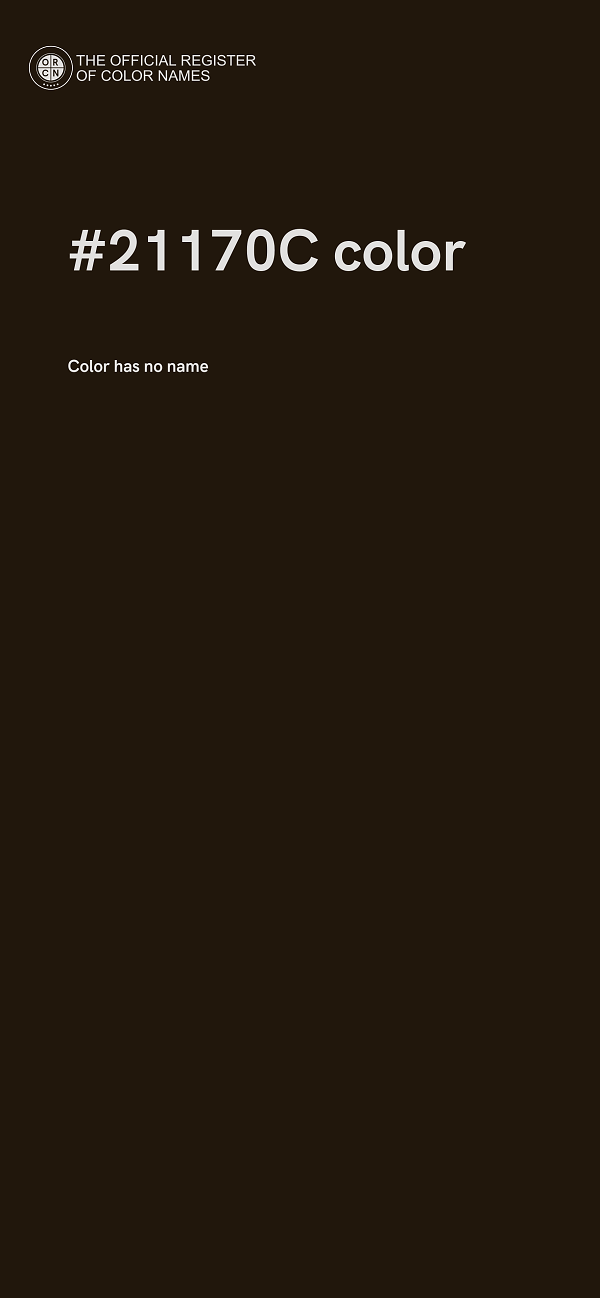 #21170C color image