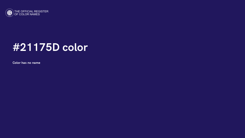 #21175D color image