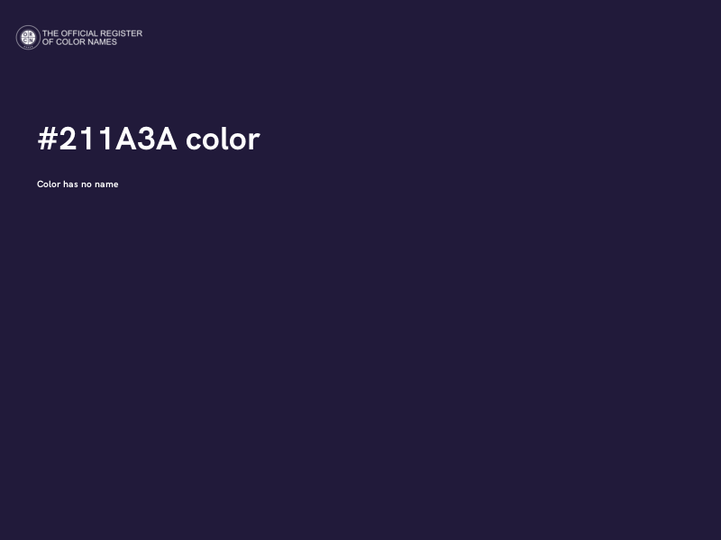 #211A3A color image