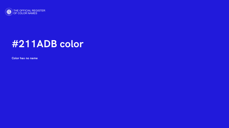 #211ADB color image
