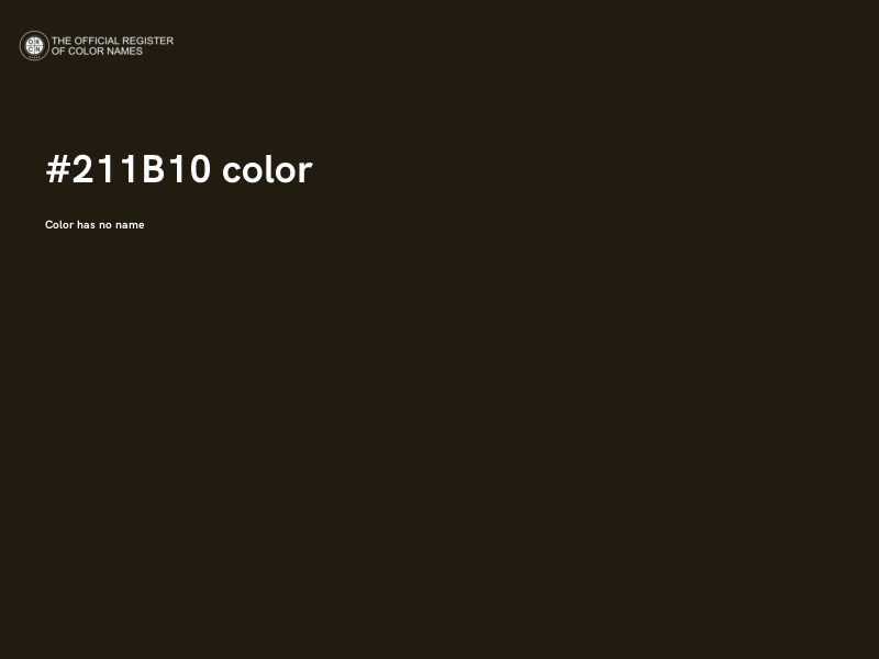 #211B10 color image
