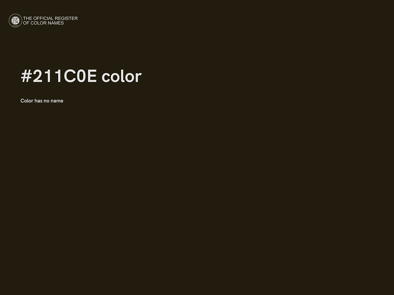 #211C0E color image
