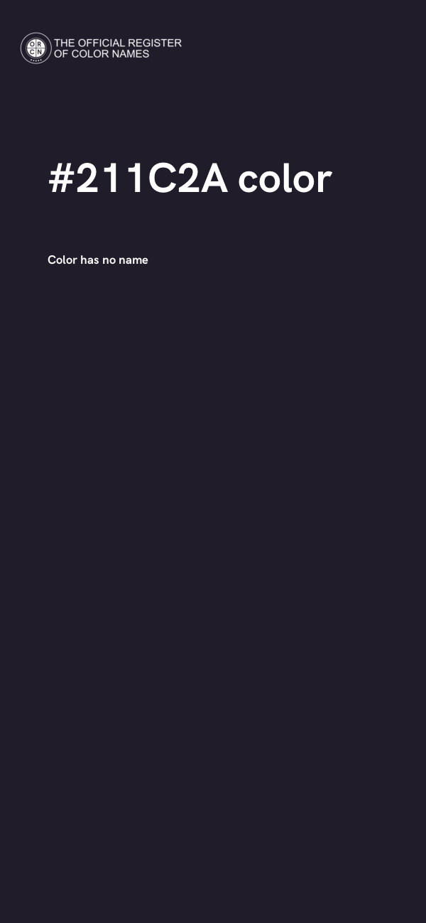 #211C2A color image