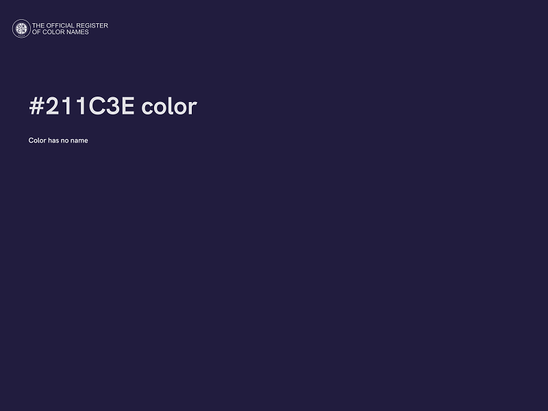 #211C3E color image