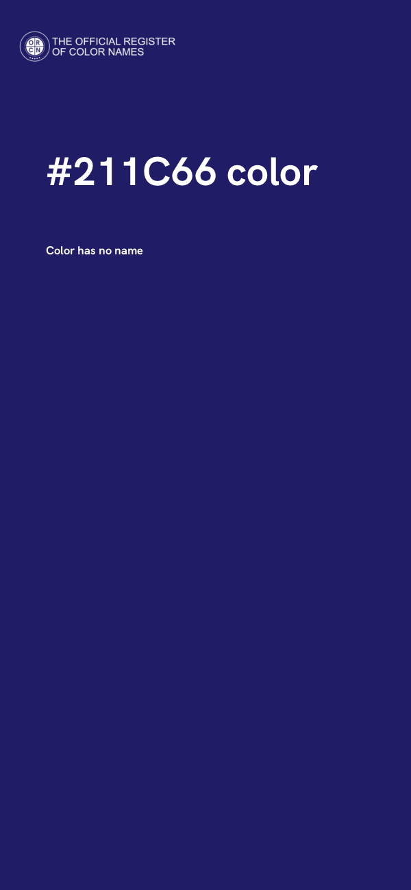 #211C66 color image