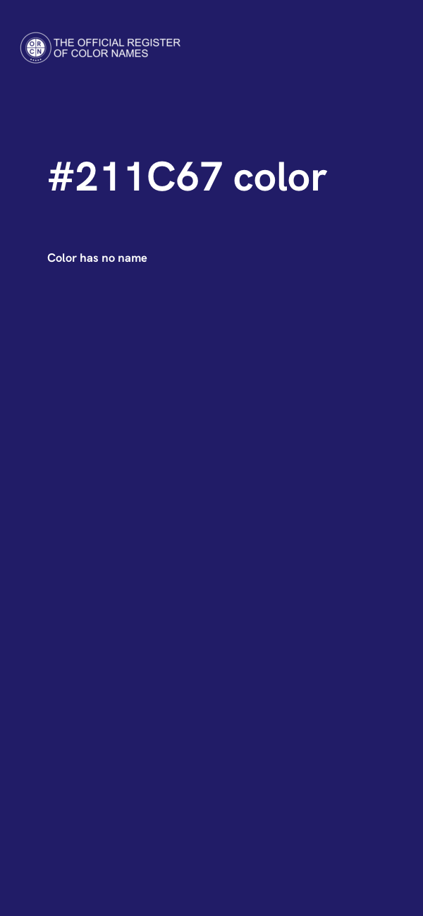 #211C67 color image