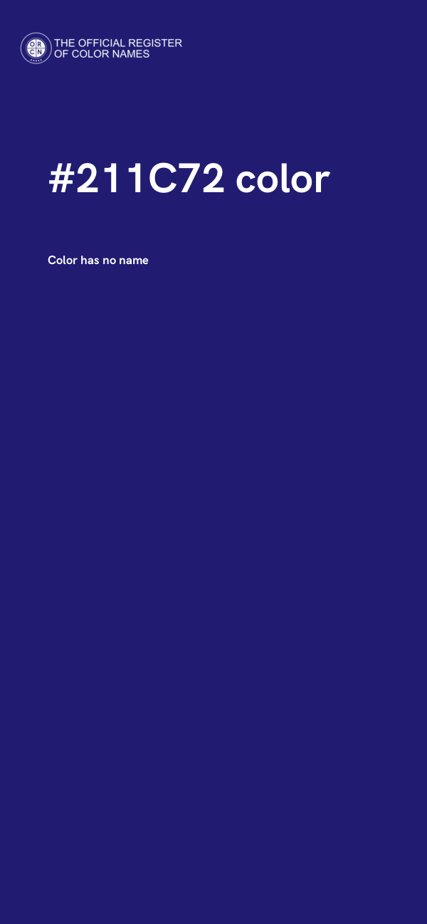 #211C72 color image