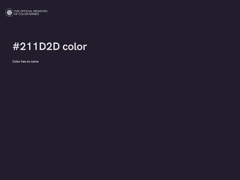 #211D2D color image