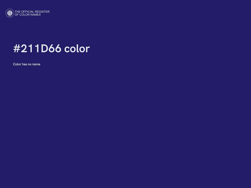 #211D66 color image