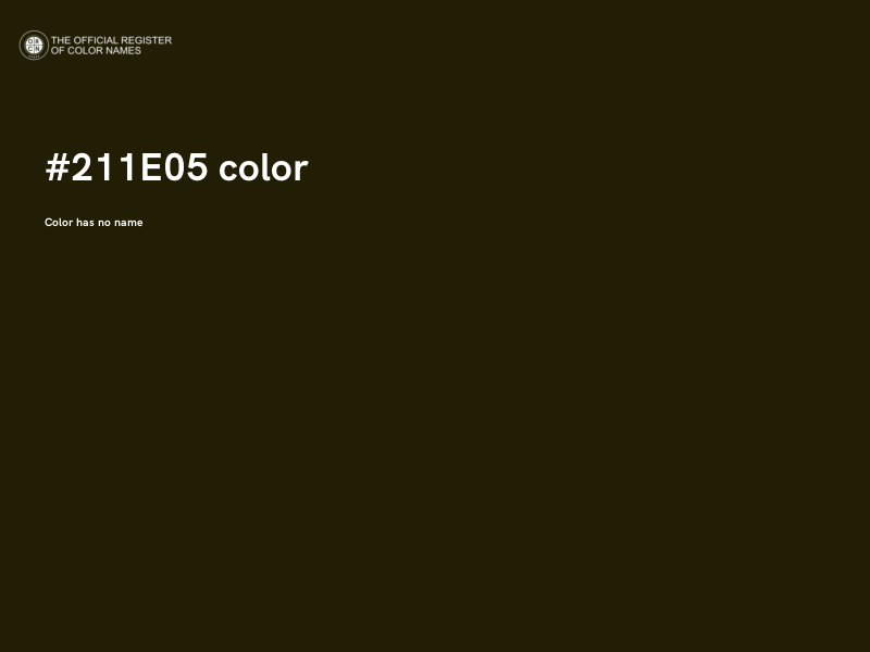 #211E05 color image