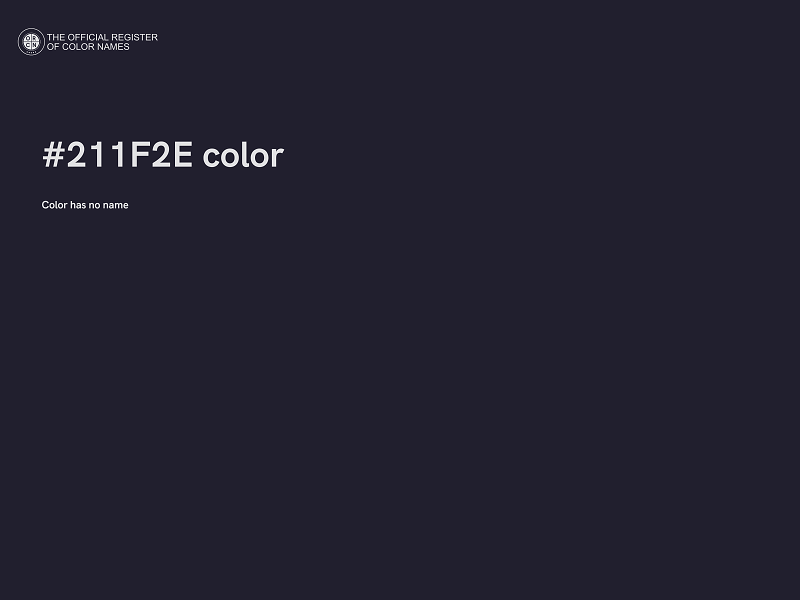 #211F2E color image