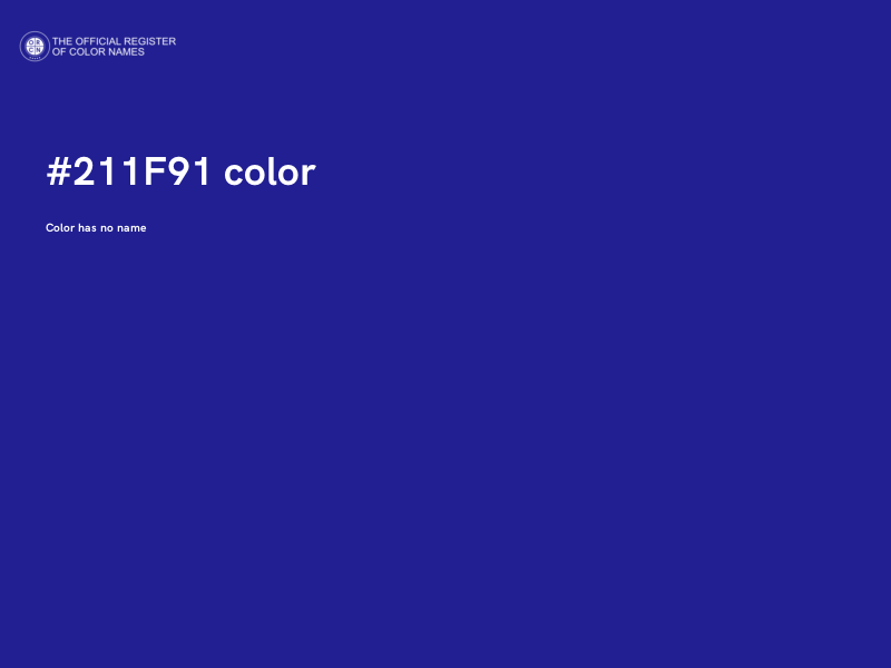 #211F91 color image