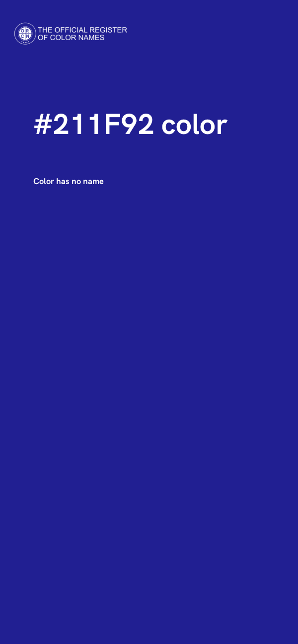 #211F92 color image