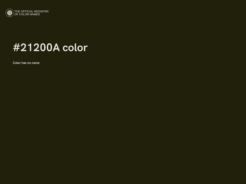 #21200A color image