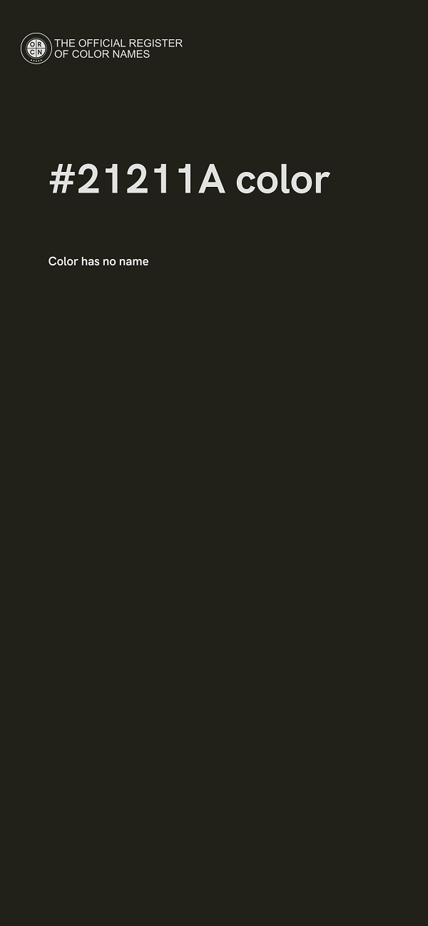 #21211A color image