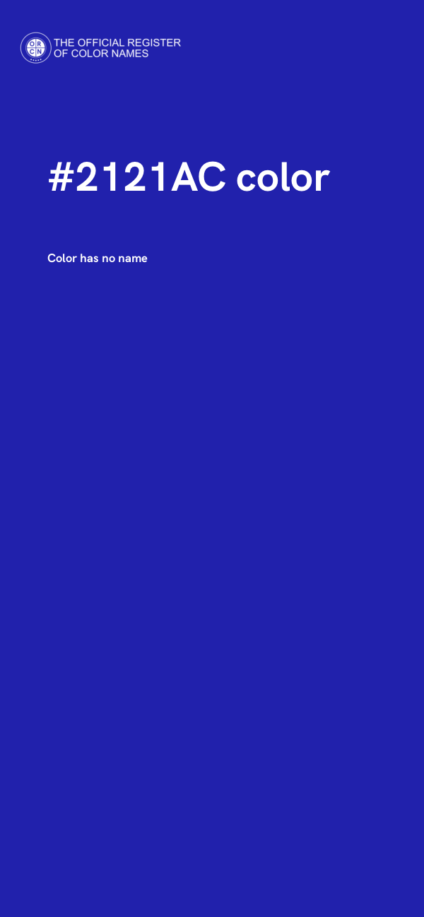 #2121AC color image