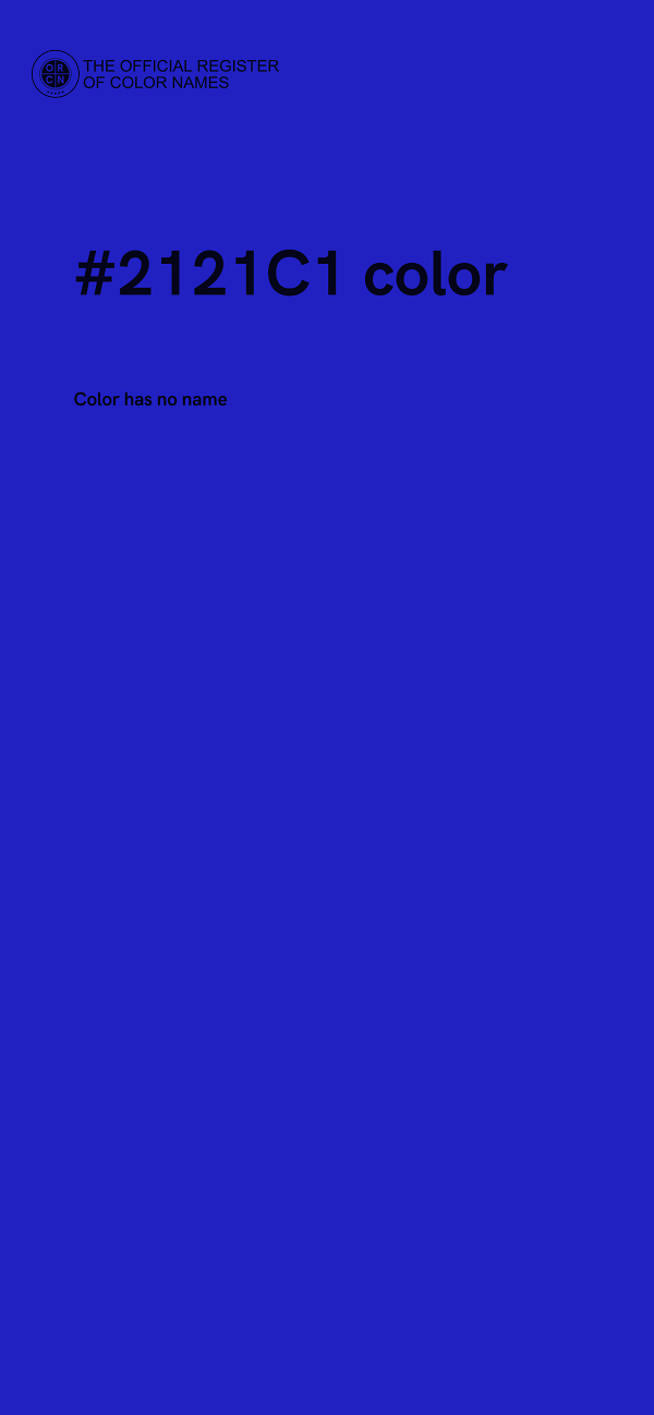 #2121C1 color image
