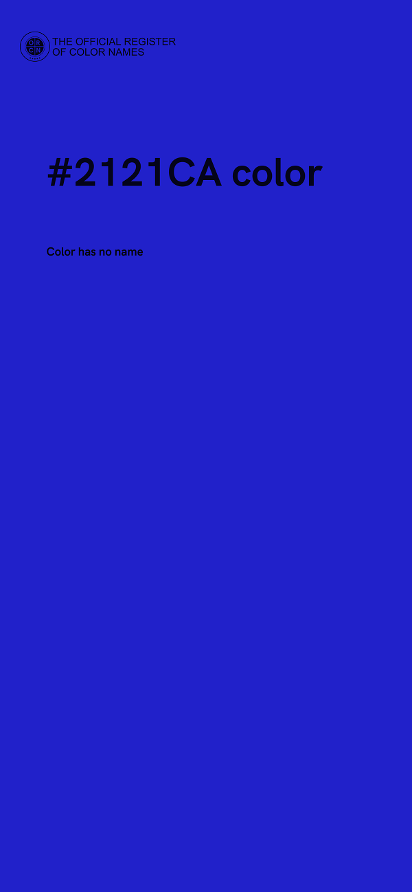 #2121CA color image